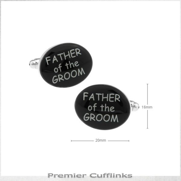 FATHER OF THE GROOM CUFFLINKS