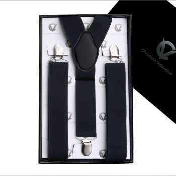 Black Men’s Braces Suspenders (35mm Y Style)