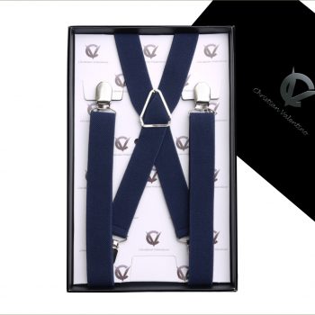 Midnight Blue X2.5cm Boy’s Braces Suspenders
