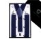 Midnight Blue Y3.5cm Men's Braces Suspenders