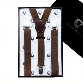 Boy’s Mid Brown Y2.5cm Braces Suspenders