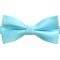 Turquoise with Small Dots Bow Tie