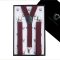 Burgundy Y2.5cm Men's Braces Suspenders