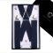 Midnight Blue X3.5cm Men's Braces Suspenders