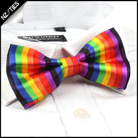 Boys Rainbow (2) Multi-Coloured Bow Tie