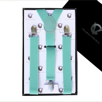 Mint Green Y2.5cm Boy’s Braces Suspenders
