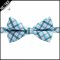 Boys Blue, Green, Purple and White Gingham Bow Tie