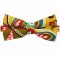 Yellow, Red, Green & Blue Floral Bow Tie
