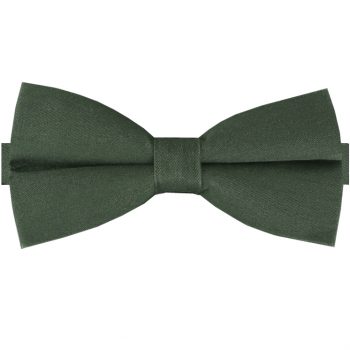 Army Green Cotton Men’s Bow Tie