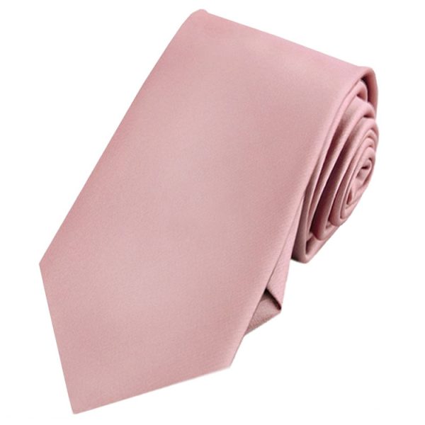 Mens Blush Dusky Pink Rose Tie | NZ Ties