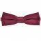 burgundy red slim style bow tie