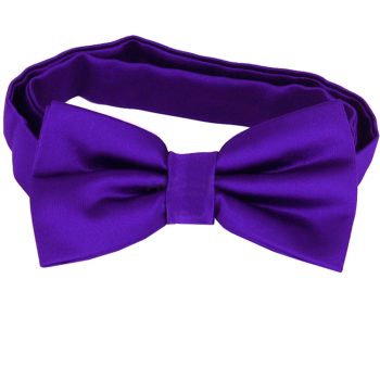 Amethyst Cadbury Purple Bow Tie
