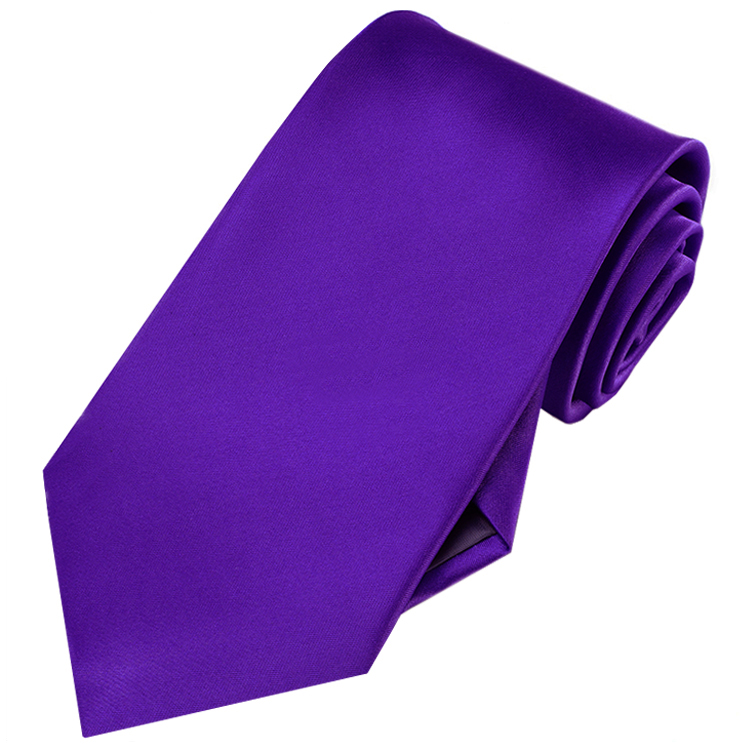Men's Amethyst Cadbury's Purple Tie