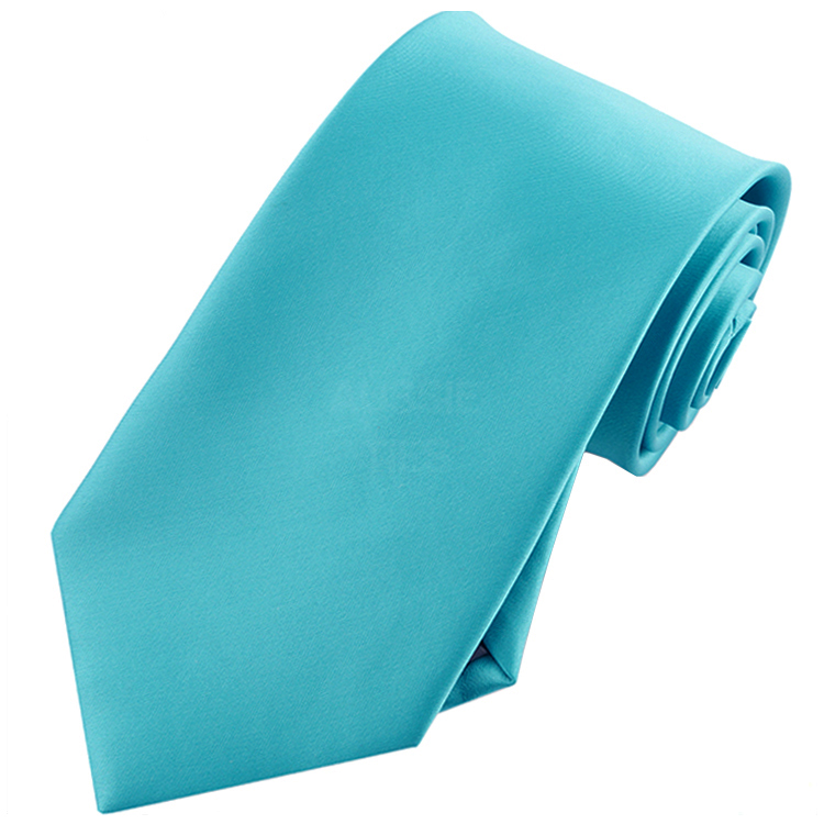 Mens Dark Turquoise Aqua Tie