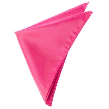 Mens Bright Hot Pink Handkerchief