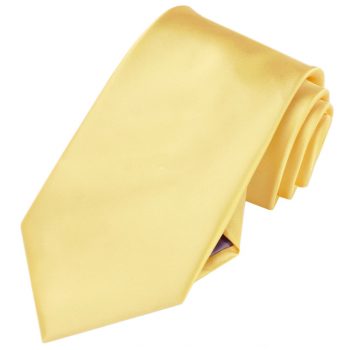 Men’s Light Gold Yellow Tie