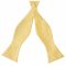Light Gold Self Tie Bow Tie
