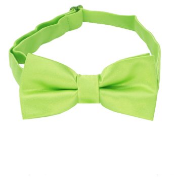 Lime Green Boys Bow Tie