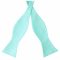 Mint Green Tiffany Self Tie Bow Tie