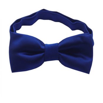Navy Blue Boys Bow Tie