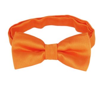 Orange Boys Bow Tie