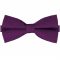 Plum Purple Cotton Men's Bow Tie