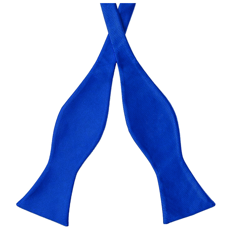 Royal Blue Self Tie Bow Tie