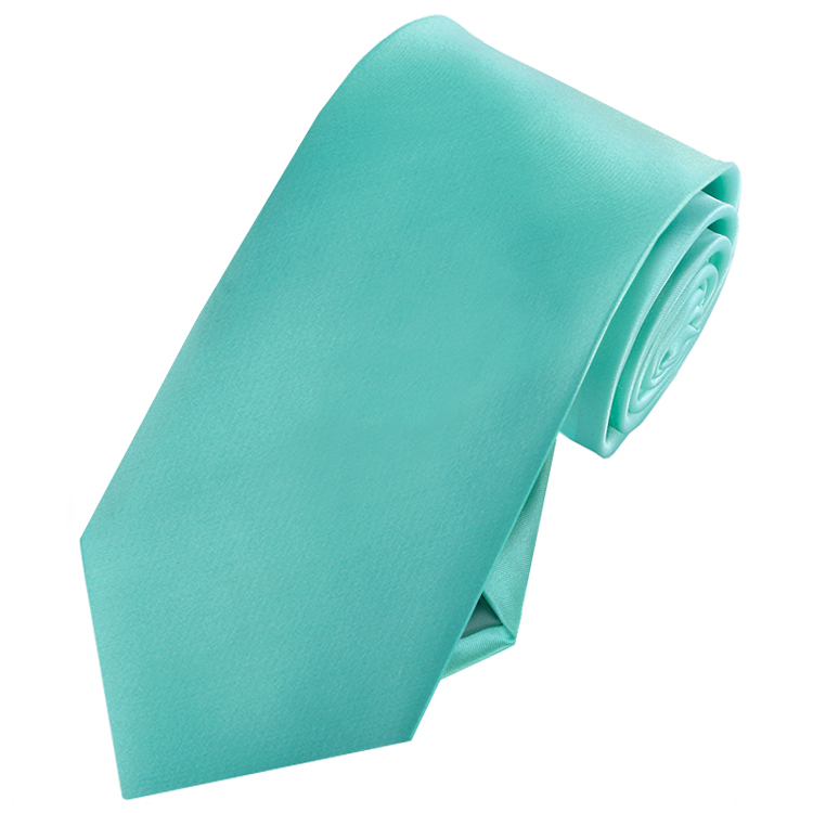 Men's Sea Mist Turquoise Green Tie