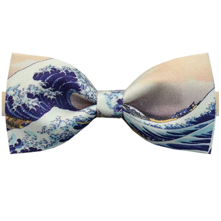 The Great Wave Off Kanagawa Bow Tie