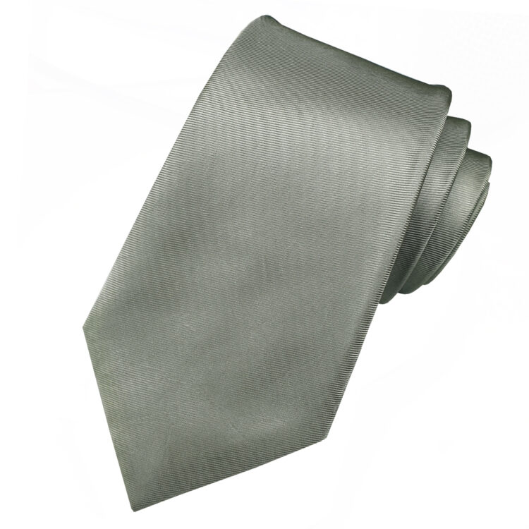 Pale Sage Distressed Pattern Slim Tie
