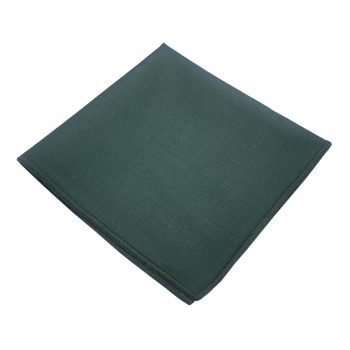 Army Green Cotton Pocket Square