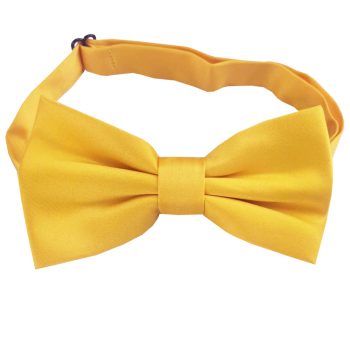 Bright Yellow Bow Tie