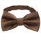 Mens Chocolate Coffee Brown Bow Tie