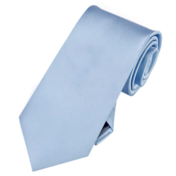 Dusky Sky Blue Slim Tie