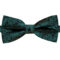 Black With Green Paisley Bow Tie